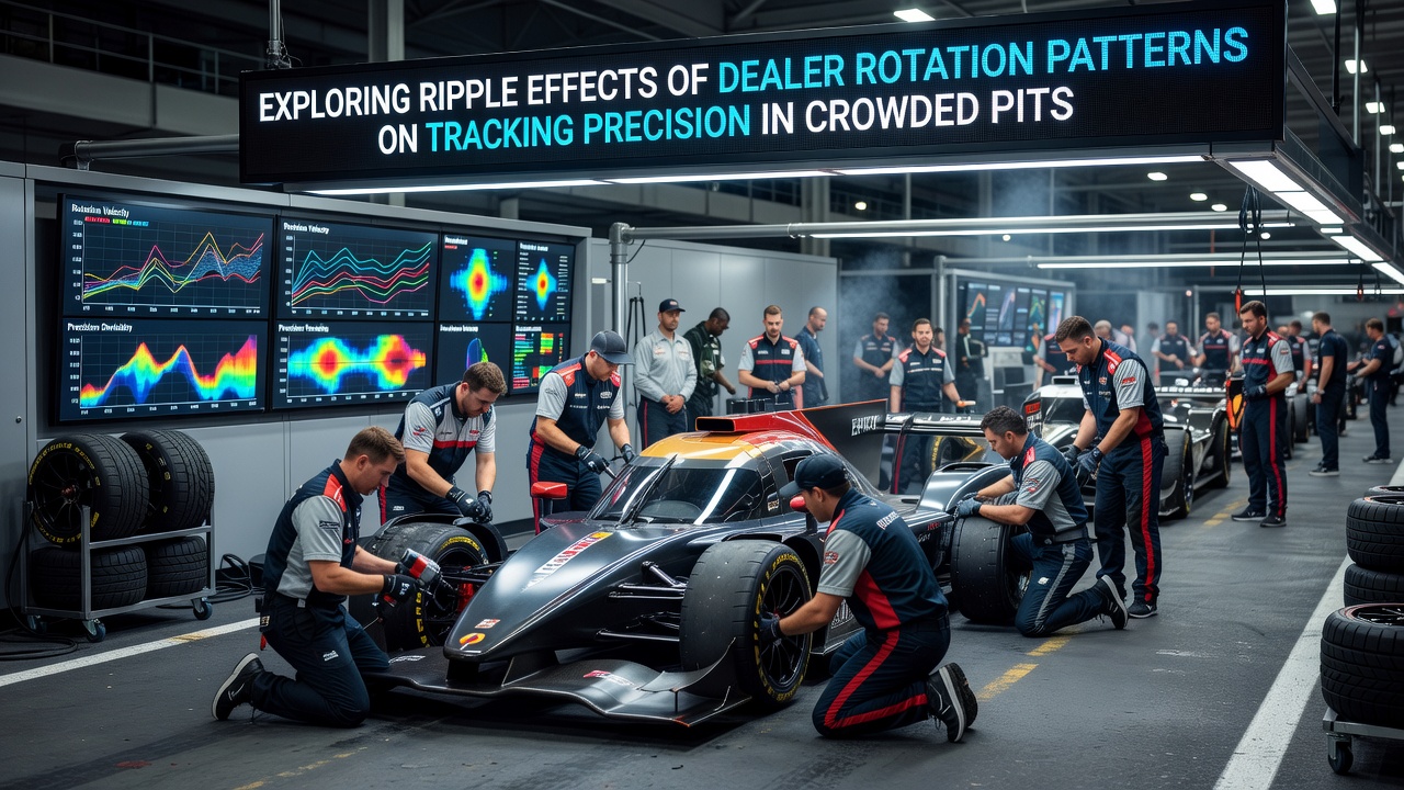 Impact of dealer changes on card tracking accuracy in busy blackjack environments