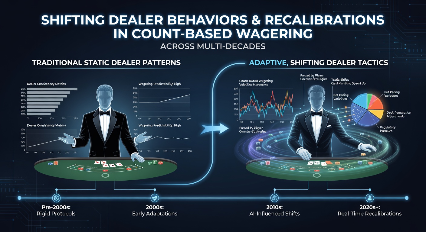 Multi-Deck-Shoe und Karten auf einem Blackjack-Tisch mit Fokus auf Dealer-Handbewegungen