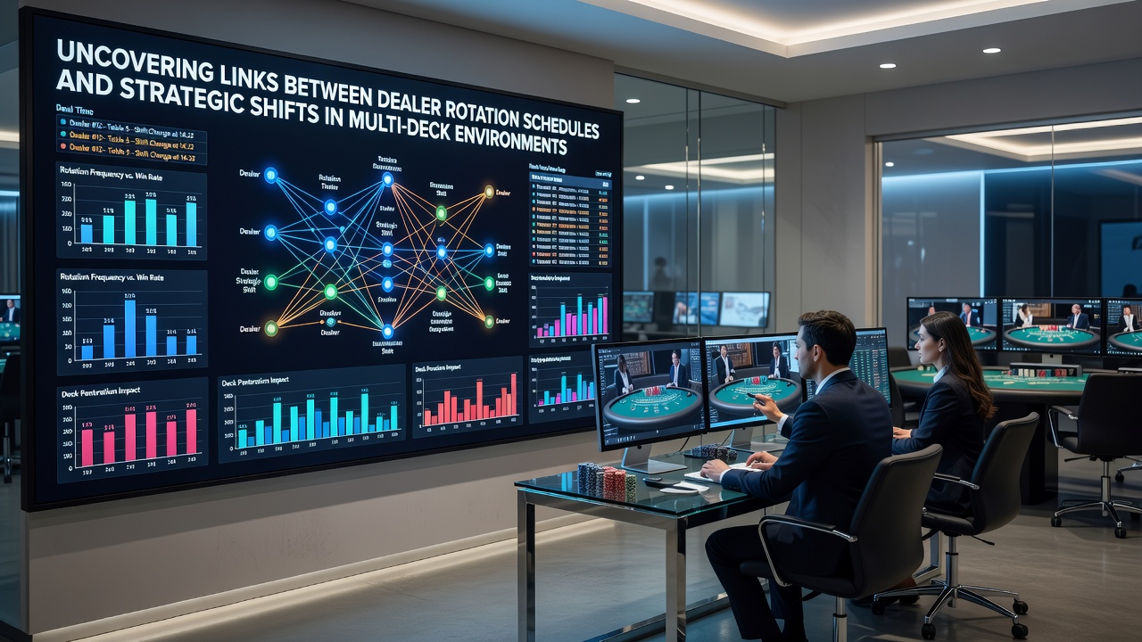 Dealer-Rotationspläne und ihre Auswirkungen auf Multi-Deck-Blackjack-Strategien